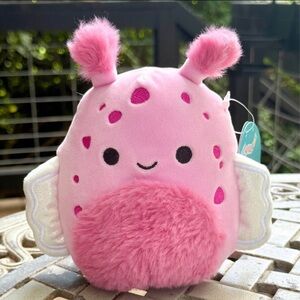 NWT Squishmallows Shabnam 5” Deep Sea Slug Ocean Life Pink Plush